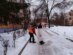 График комплексной очистки дворов на 31 декабря 2019 года