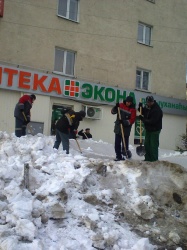 Состоялся первый весенний субботник в рамках месячника по очистке и благоустройству