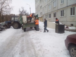 Продолжается санитарный месячник по очистке и благоустройству 