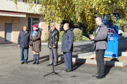 На Комарова, 12  состоялась торжественная церемония завершения ремонта в рамках проекта «Формирование современной городской среды»